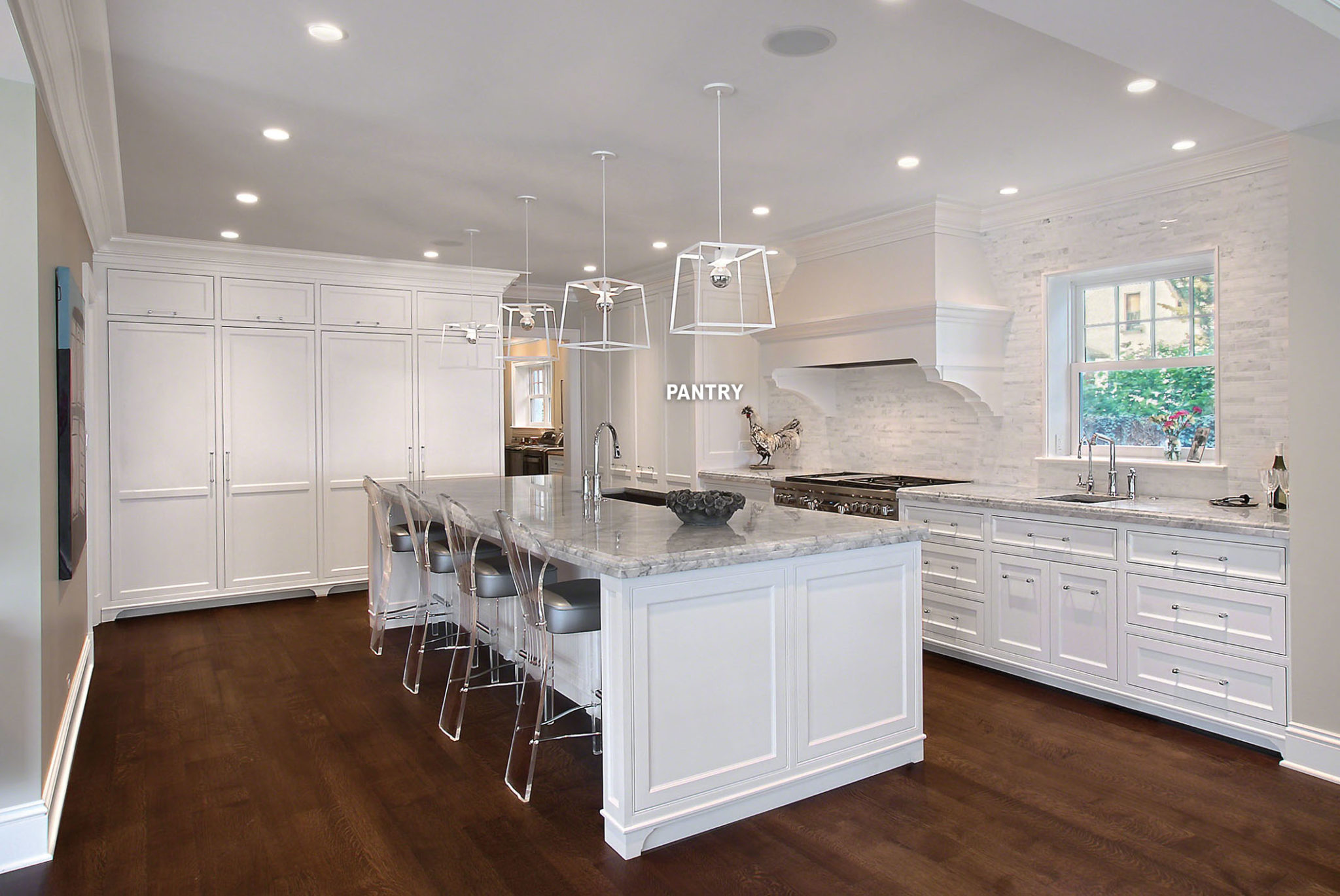 Walk-in Kitchen Pantry- Hot Trend in Kitchen Design - Benvenuti and Stein