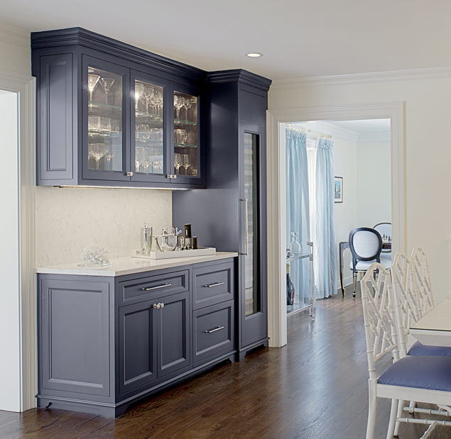 Custom Bar Cabinetry - Benvenuti and Stein