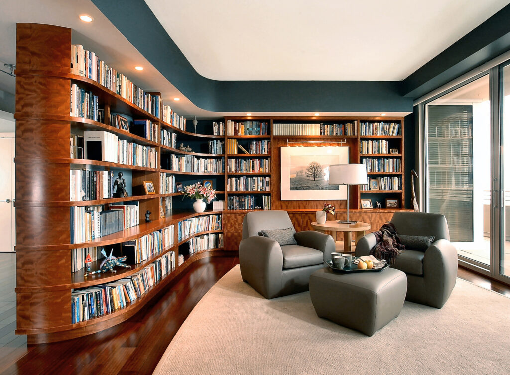 Home Library remodeling project