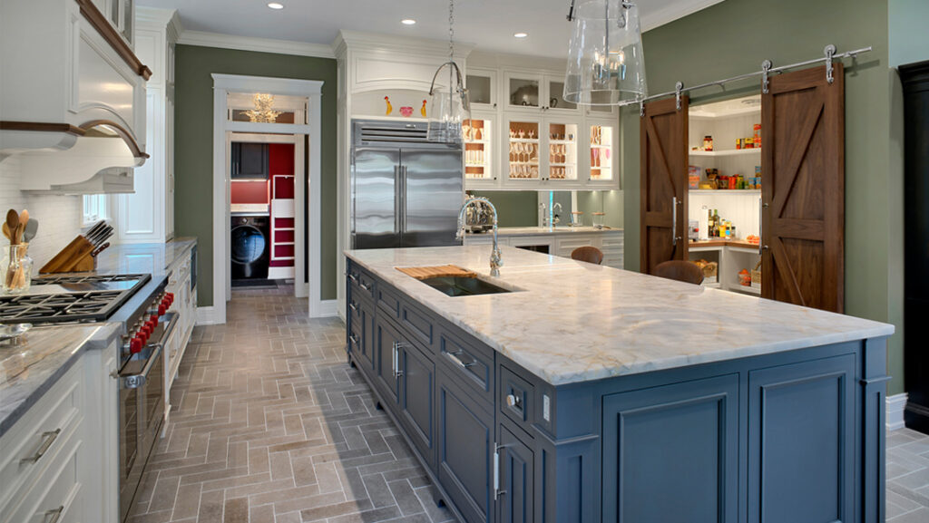 transitional style kitchen renovation