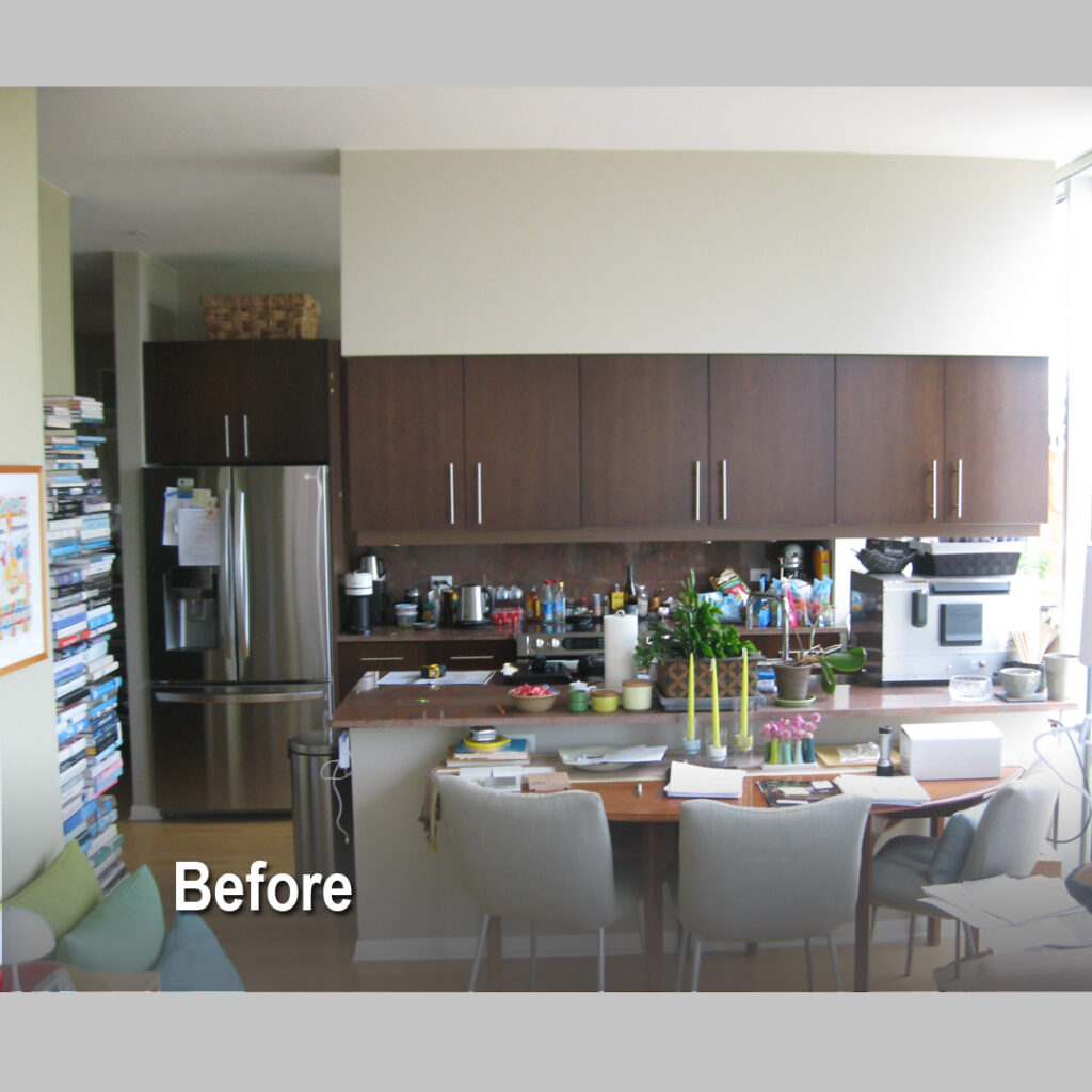 Kitchen before remodel